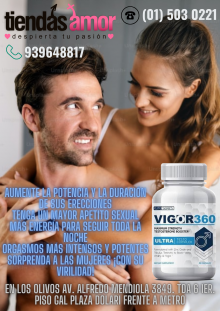 vigor360 aumenta la potencia sexual - sexshop los olivos 